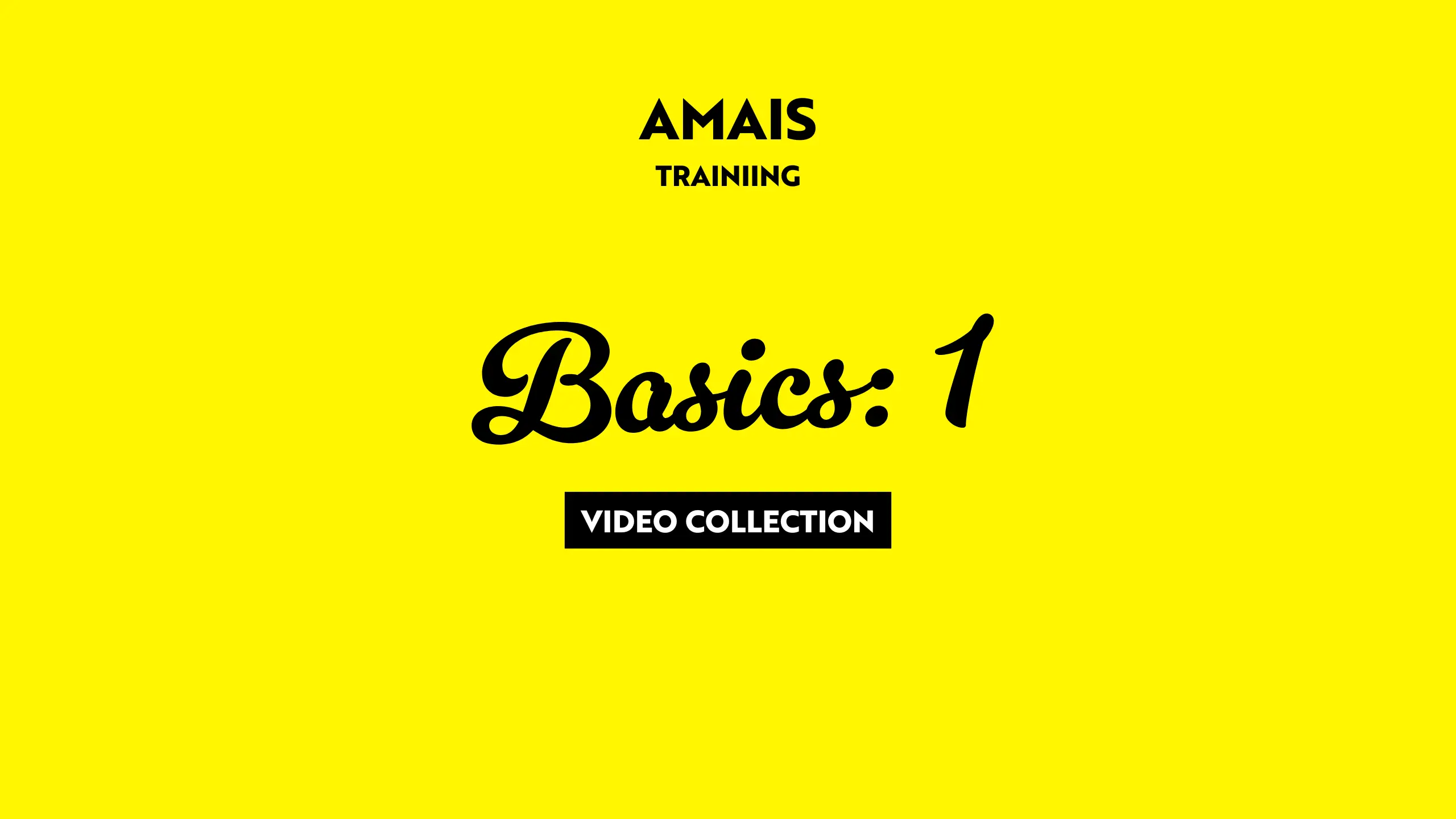 Basic Training Collection Series 1
