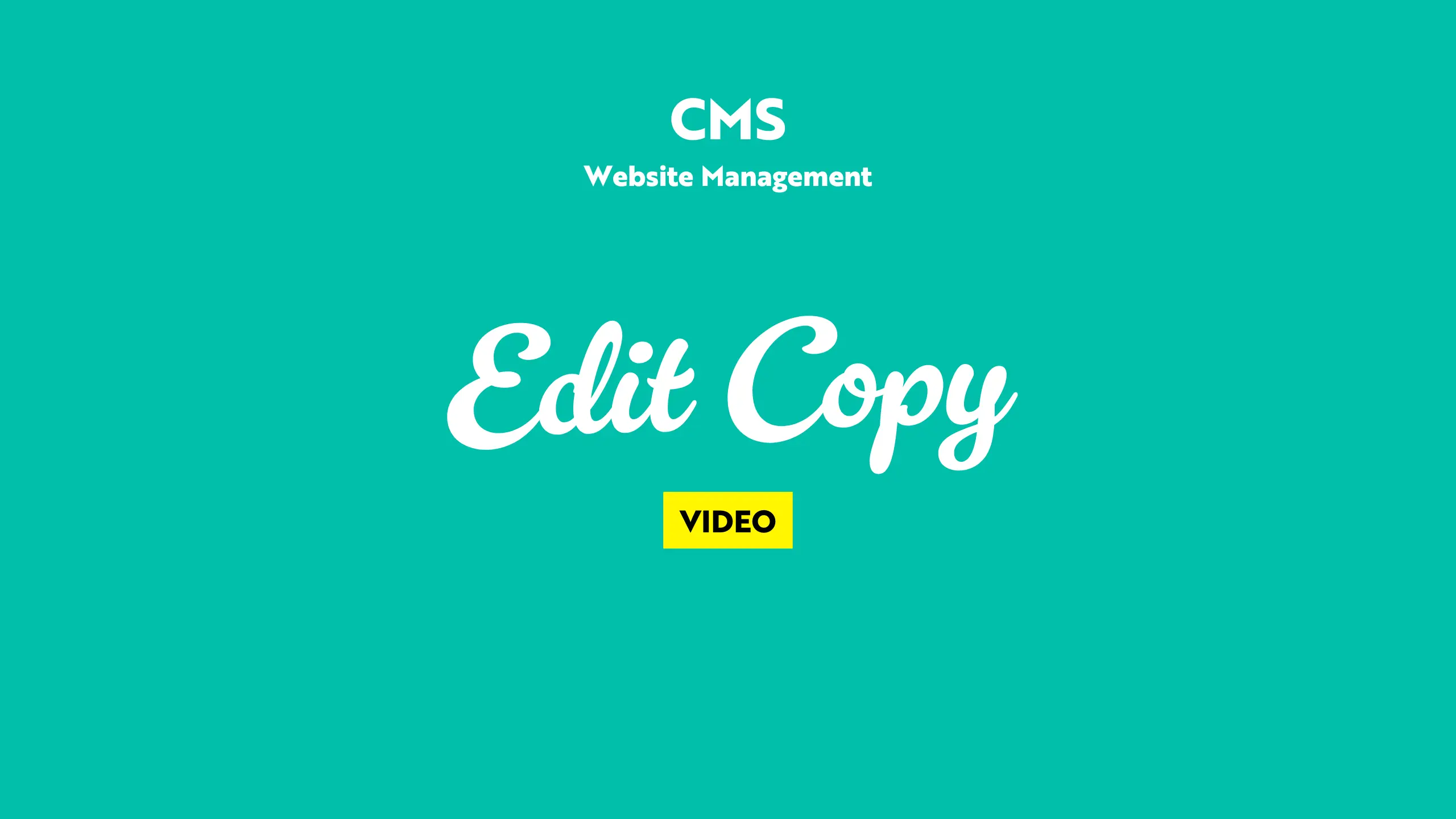 Edit Your Copy