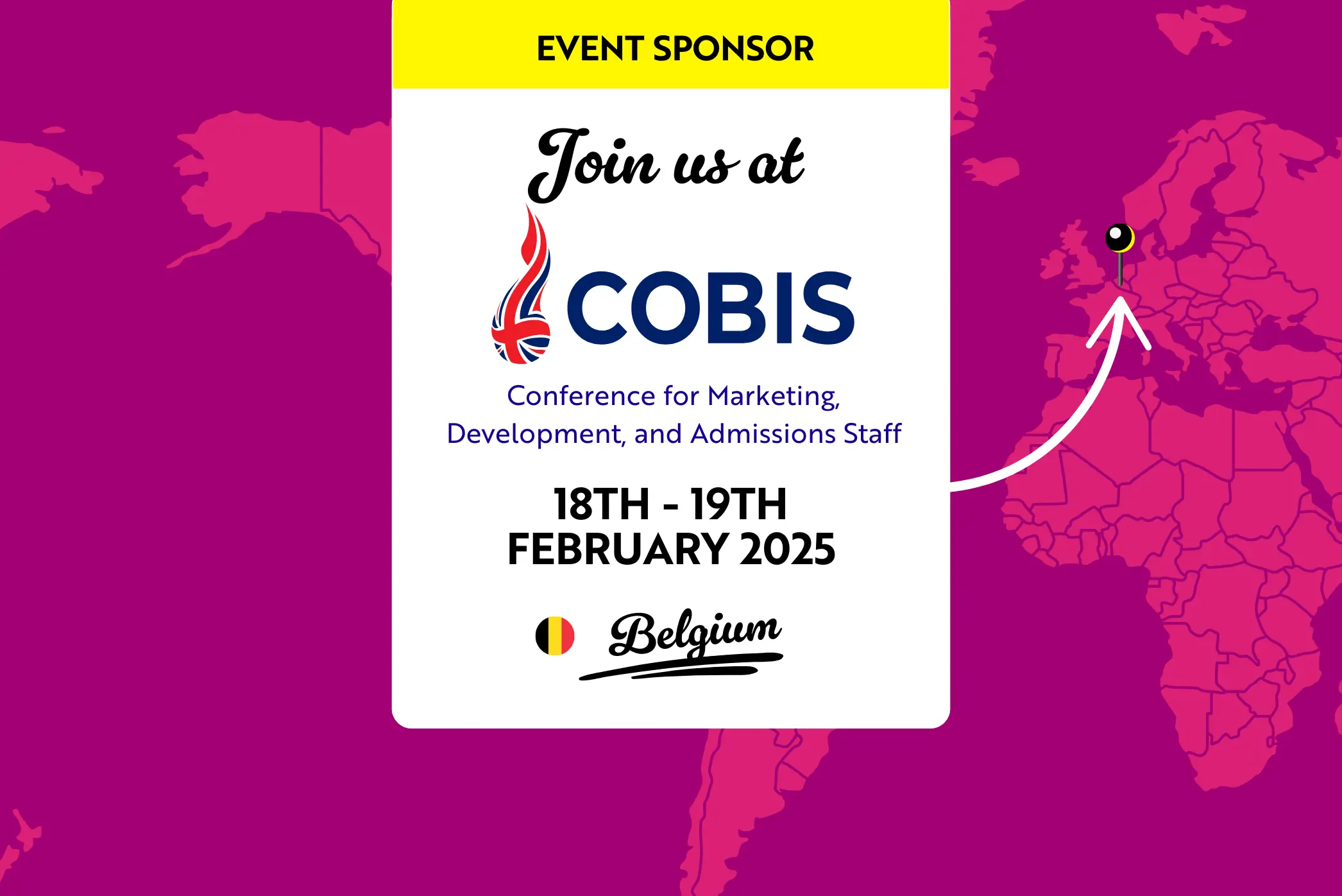 Join UBIQ at COBIS Conference for Marketing, Admissions and Development