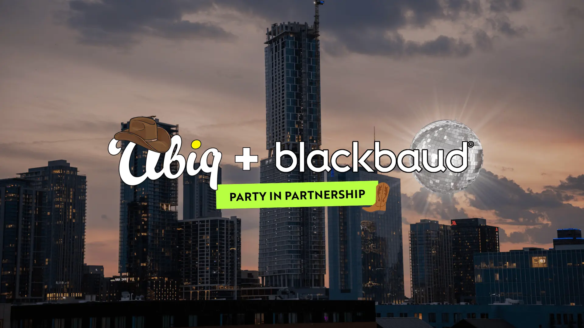 Connecting Community and Celebrating Innovation: Ubiq + Blackbaud Rooftop Party, Austin 2025