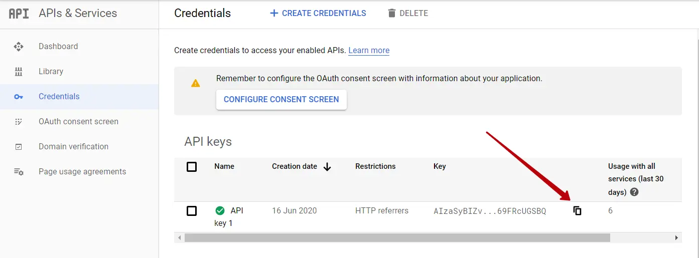 Enabling API